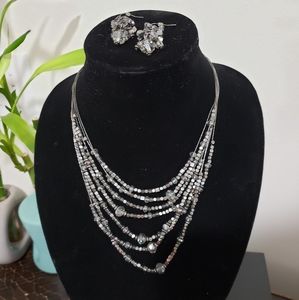 Chico's Shimmer Necklace Set